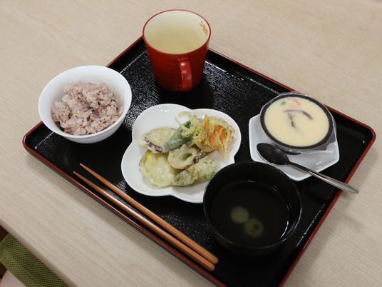 栄養バランスの取れた食事