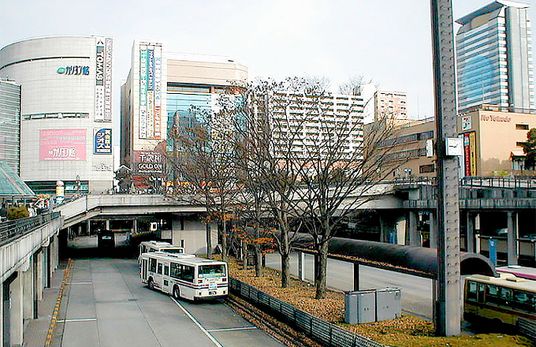 道路の景色