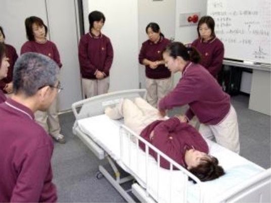 実技指導の様子
