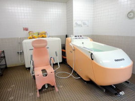 特別な設備の浴室