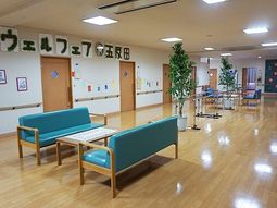 広々した共有スペース