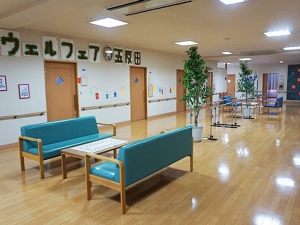 広々した共有スペース