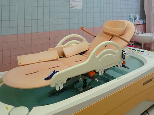 入浴用機器の浴室  
