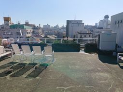 開放感のある屋上