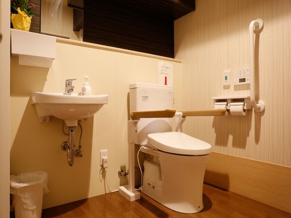 清潔なトイレの様子
