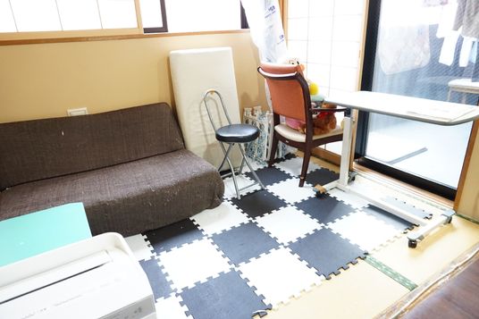 快適な居室の一角