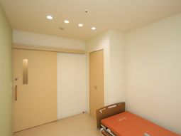 清潔な居室の一角