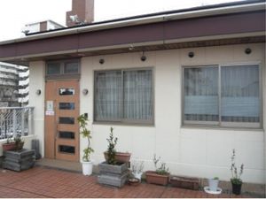 温かみのあるエントランス