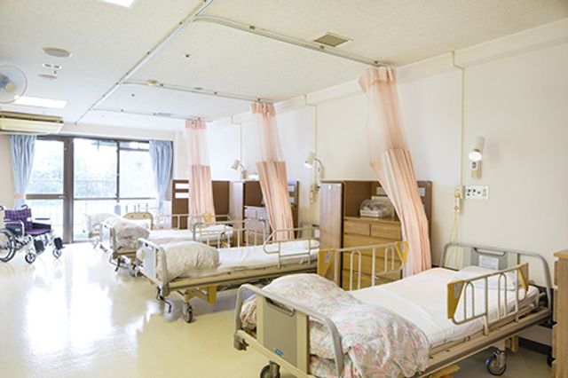 明るい空間の居室