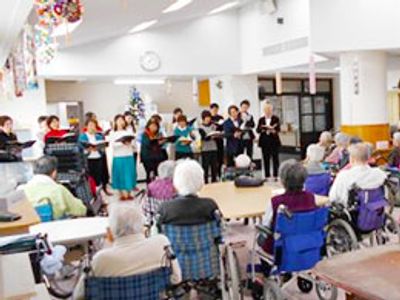 合唱イベントのエントランス