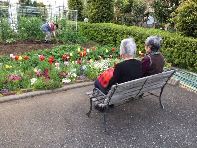お庭