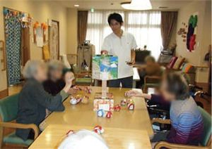 明るいリビング