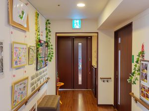 装飾された廊下  