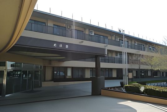 穏やかな外観の施設