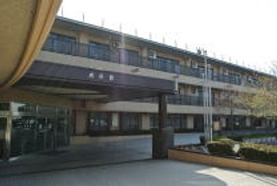 穏やかな外観の施設