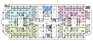 建物全体の平面図