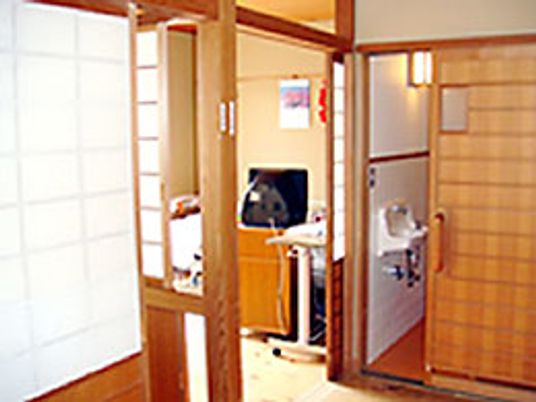 和室と洗面台