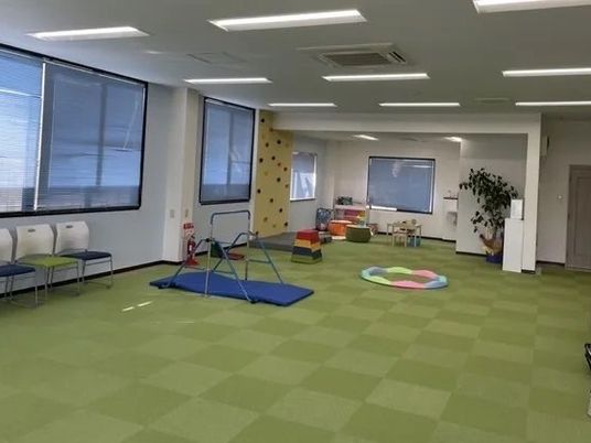 広い機能訓練室  