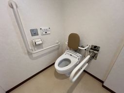 使いやすい設備のトイレ