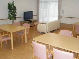 明るい共有スペース