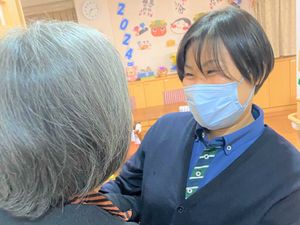 温かな接客のスタッフ