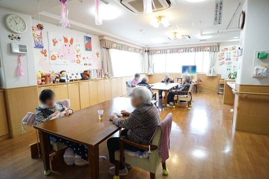居室の日常風景