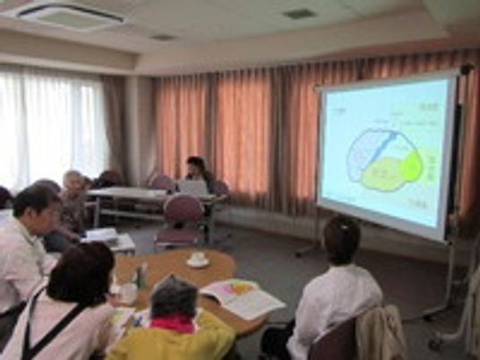 講演会の様子部屋