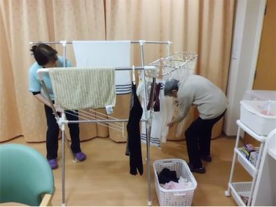日常生活支援の様子