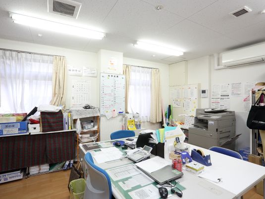 スタッフルームの様子