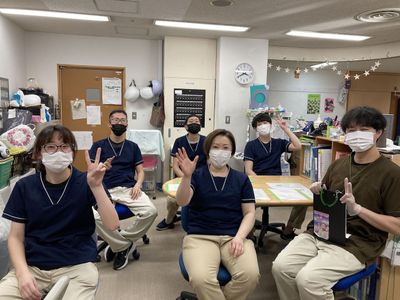 スタッフの集合風景