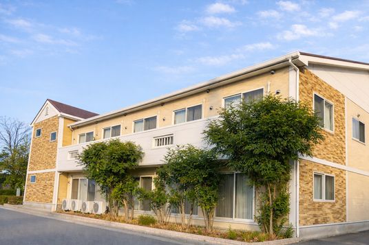 やさしい雰囲気の建物外観