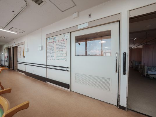 広々とした廊下