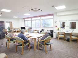 共用スペースの明るい日常