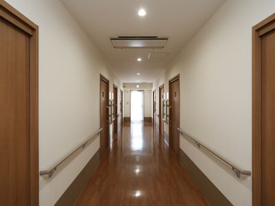 清潔な廊下の様子