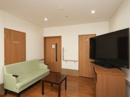 居室の広々リビングエリア