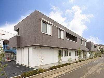 モダンな建物の外観