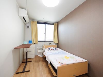 整った居室の看護