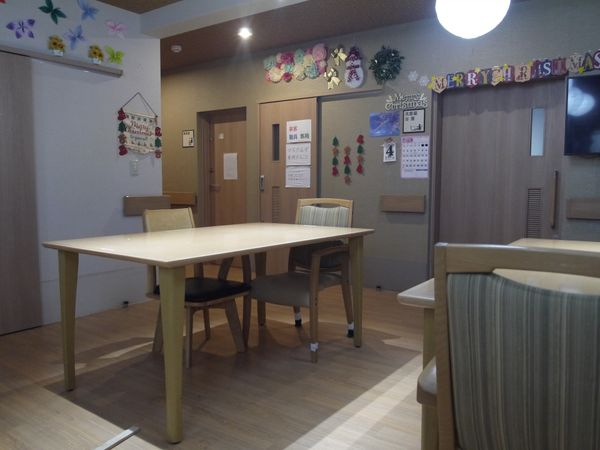 居室での日常風景