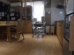 介護施設のキッチンエリア