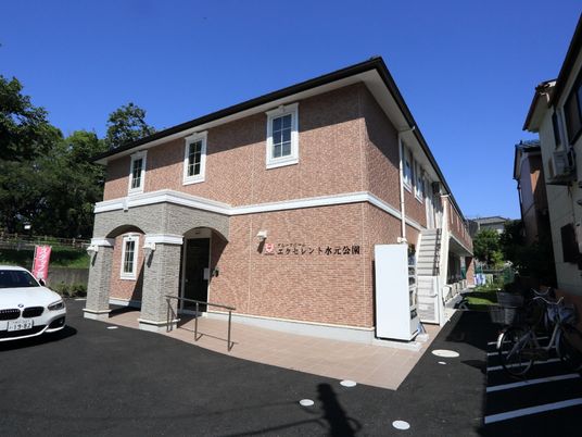 赤レンガの建物の外観