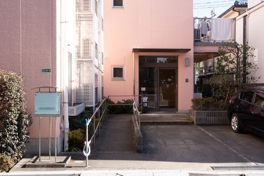 穏やかなエントランス