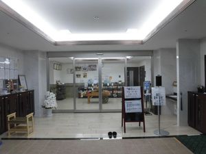 穏やかな雰囲気のロビー