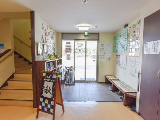 エントランスのコーナー