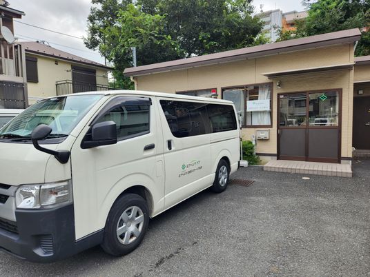 駐車場の車