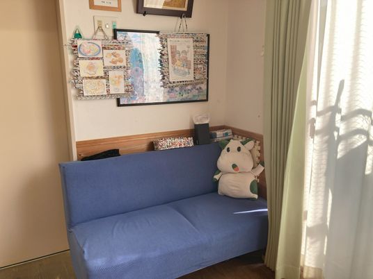 静かな休憩室
