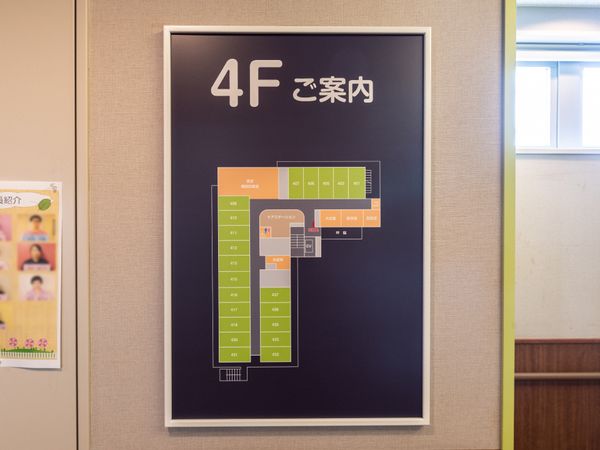 施設の案内図