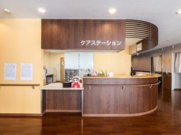 木目デザインのフロント