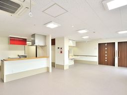 広々とした清潔なキッチン