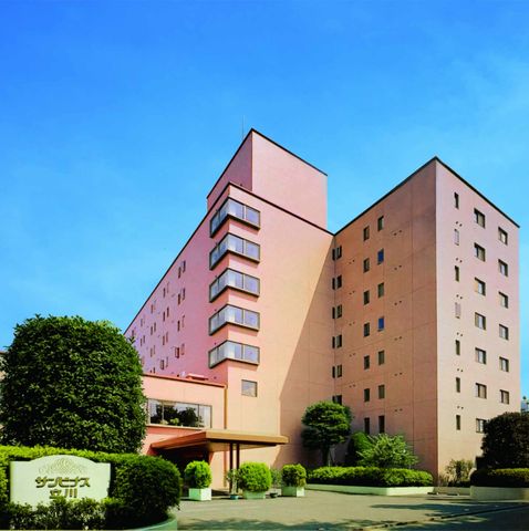 施設の落ち着いた外観