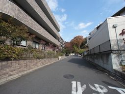 新緑映える施設外観